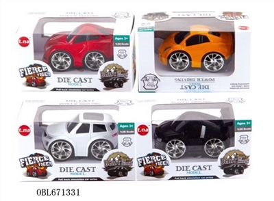 Q版回力合金车 - OBL671331