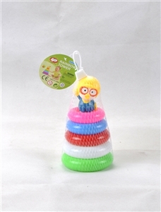 Little penguin circular rainbow tower - OBL671503