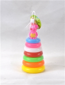 Small orchids circular rainbow tower - OBL671508