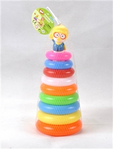 Little penguin circular rainbow tower - OBL671511