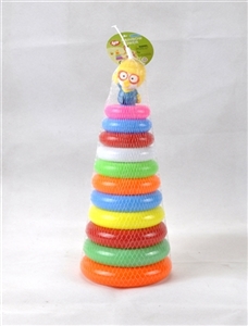 Little penguin circular rainbow tower - OBL671515