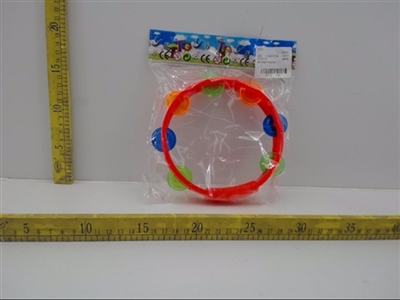 Plastic round hand bell drum (small) - OBL671619