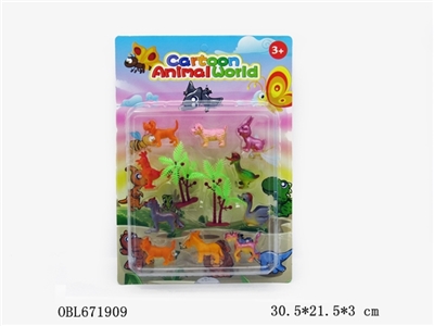 Double blister cartoon farm - OBL671909