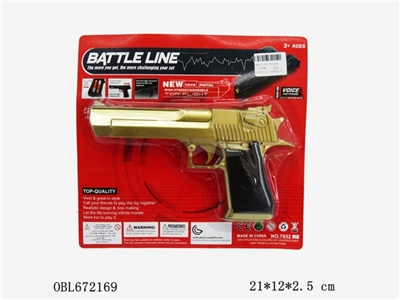 Infrared ray gun (spray gold) - OBL672169