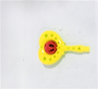 Peach heart bell - OBL672550