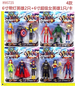 6 inches with lamp avenger 3 only 4 super heroine alliance - OBL672968