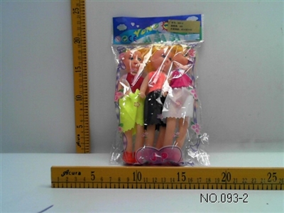 9寸尖角裙3只装 - OBL673099