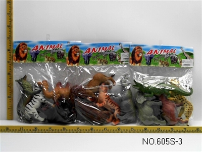 Three conventional, 4 only 10 inch animals - OBL673604