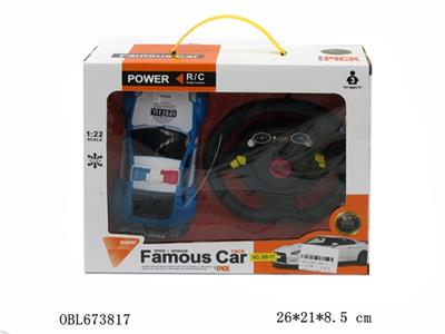 四通遥控警车 - OBL673817