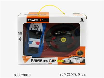 四通遥控警车 - OBL673818