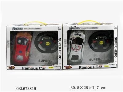 钢铁侠．蝙蝠侠大战超人四通遥控车 - OBL673819