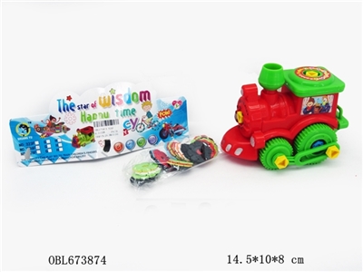 Puzzle fun disassembling the train - OBL673874