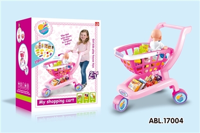 Girls in one shopping cart - OBL673909
