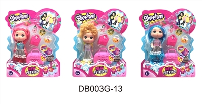 Girl supermarkets 4 generations (48 doll, orange) - OBL673951