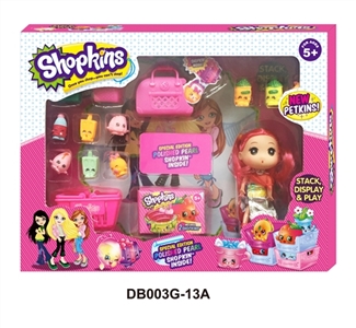 Girl supermarkets 4 generations (48 doll, orange) - OBL673953