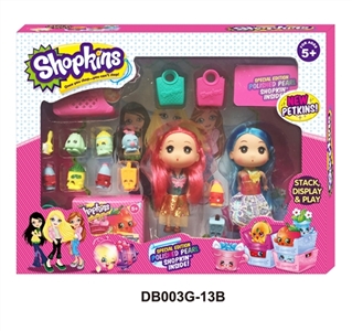 Girl supermarkets 4 generations (48 doll, orange) - OBL673954