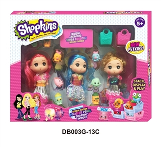 Girl supermarkets 4 generations (48 doll, orange) - OBL673955