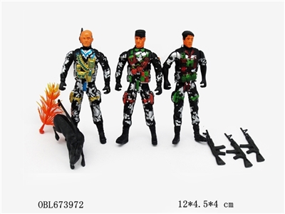 Black color soldiers - OBL673972