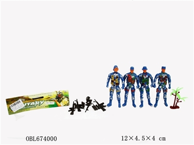 The blue soldiers - OBL674000