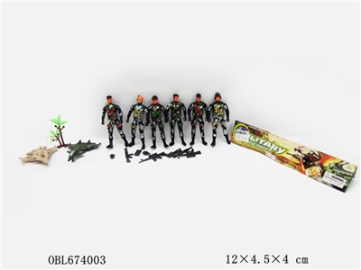 Black color soldiers - OBL674003