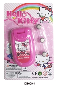 HELLO KITTY凯蒂猫灯光音乐手机 - OBL674011