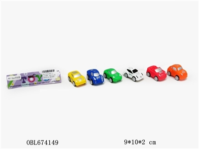 6 PCS of PVC clip only ZhuangShi color paint pad printing back to car - OBL674149