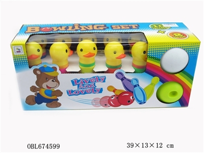 Yellow duck flash bowling - OBL674599