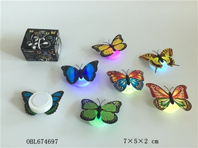 To paste the luminous butterfly night light - OBL674697