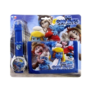 The Smurfs watch wallet - OBL674782