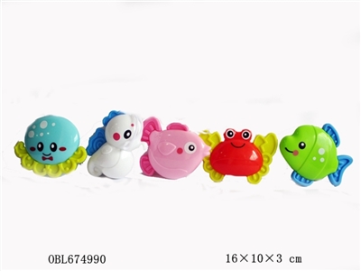 Marine animals 5 only PVC bag - OBL674990