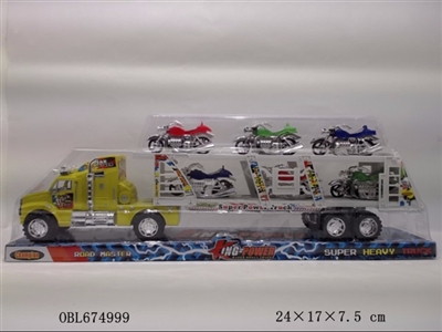 Inertial tow head double car slide 6 Harley - OBL674999