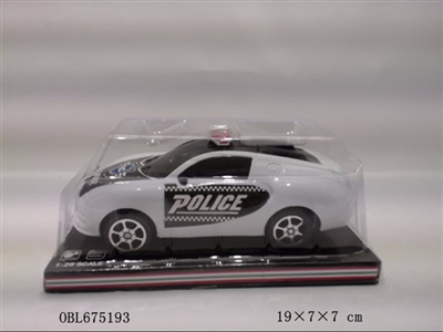 Inertia bugatti a police car - OBL675193