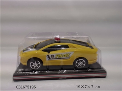 Inertial rambo police car - OBL675195