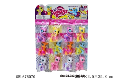 The pony Eva 12 PCS - OBL676070