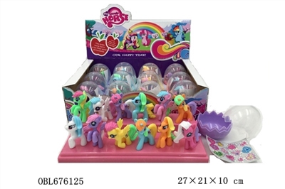 Mini pony Eva 12 PCS 12 assortments - OBL676125