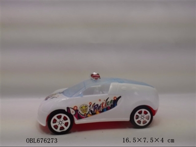 Wind speed bugatti back to the police car - OBL676273