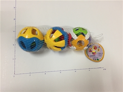 The double chromosphere three color ball six colors (mesh bag) - OBL676465
