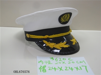 6 only 1 bag navy hat embroidery - OBL676576