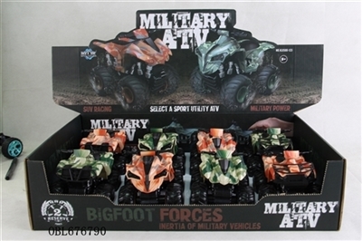 Quad inertia camouflage beach motorcycle - OBL676790