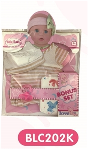 16 inch dolls clothes with urine trousers pacifier - OBL676836
