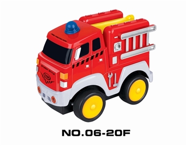 Inertial cartoon fire engines - OBL677168