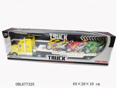 Inertial tow head tow three taxi racing bikes (with light music) - OBL677325