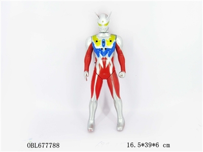 袋装赛罗奥特曼35CM（带灯光声音)单款3色随机发货 - OBL677788