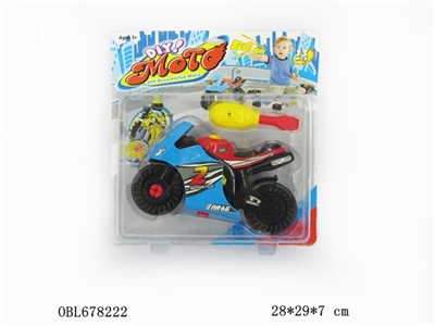 To assemble the motorcycle - OBL678222