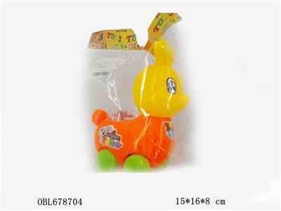 Drawing cartoon rabbit with light - OBL678704