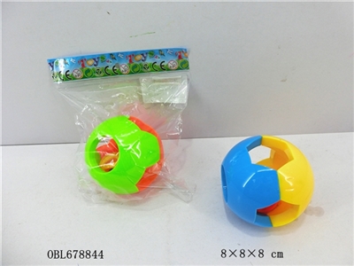 Spherical solid color three color bell - OBL678844