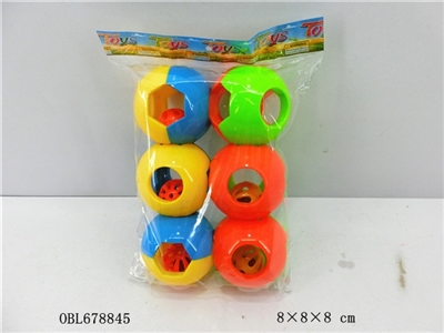 Spherical solid color three color bell - OBL678845