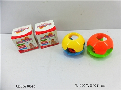 Spherical solid color three color bell - OBL678846
