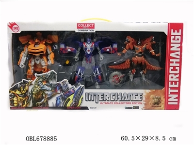 The fourth generation of New Orleans with optimus prime tyrannosaurus rex - OBL678885