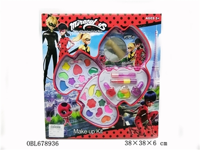 Ladybug girl makeup - OBL678936